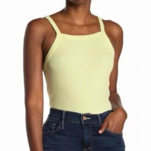 BP Yellow Sleeveless Bodysuit 2X - Picture 1 of 3